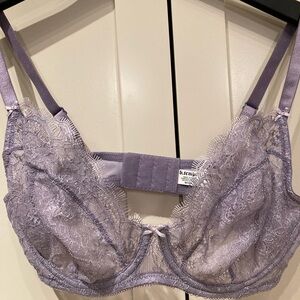 Bra Lavender and Lace Size 36DD